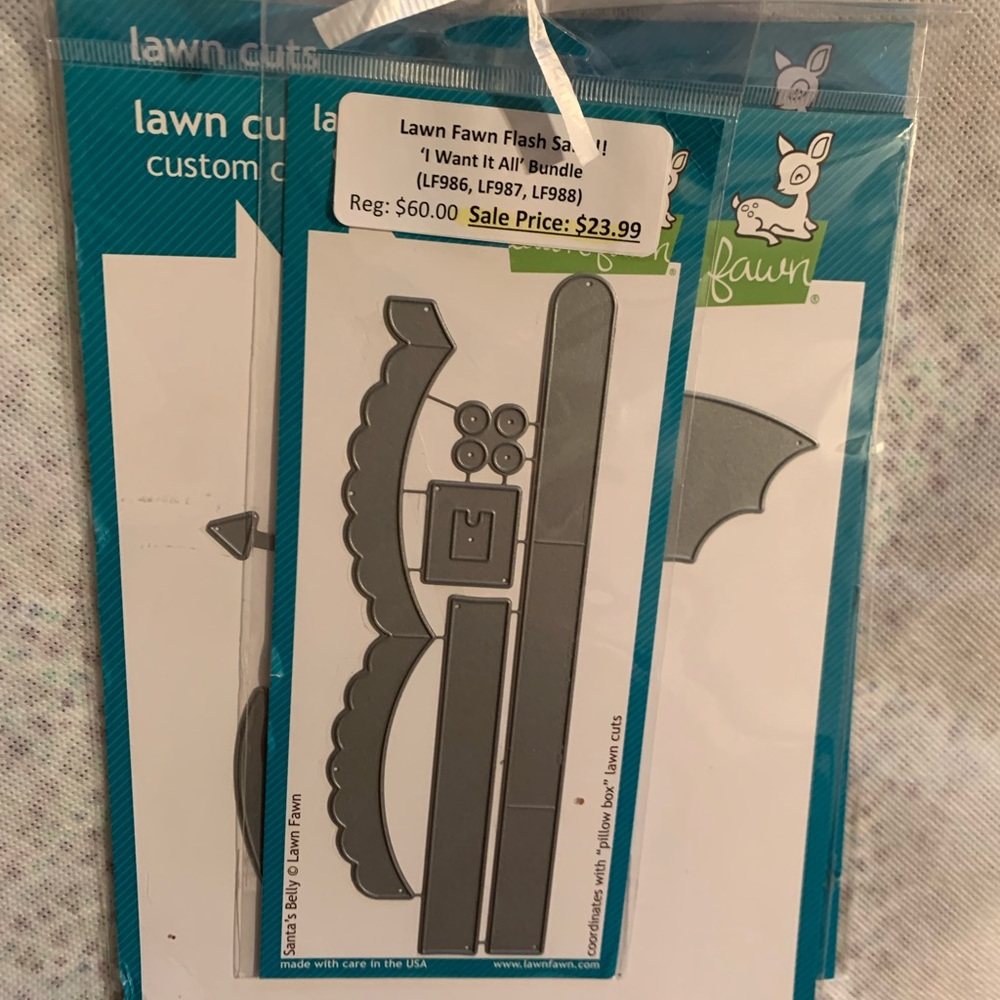 NWT Lawn Fawn craft dies